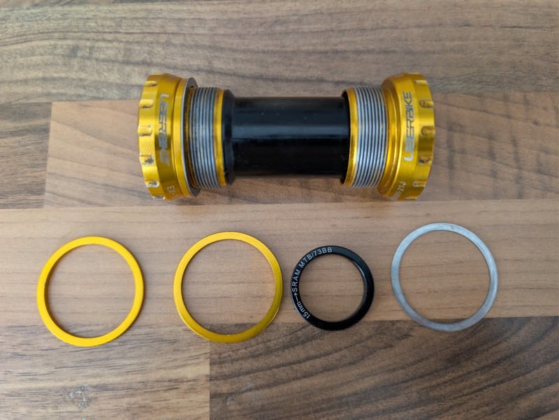Uberbike GXP Ceramic Bottom Bracket - Truvativ SRAM GXP MTB/Road 68/73mm