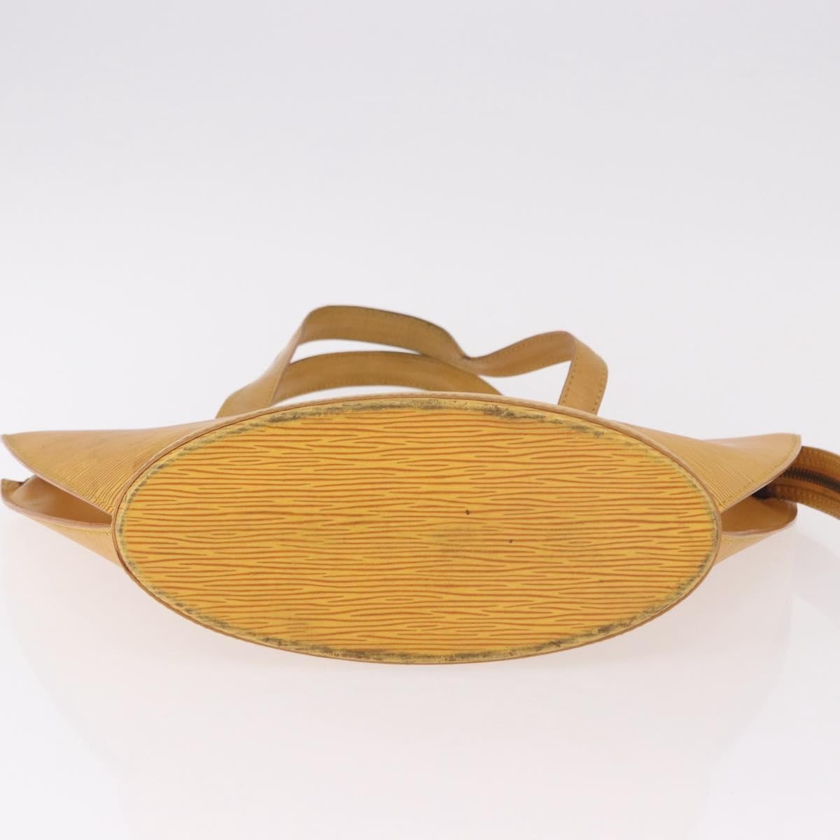 Louis Vuitton Saint Jacques Epi Yellow Leather Handbag — image 15