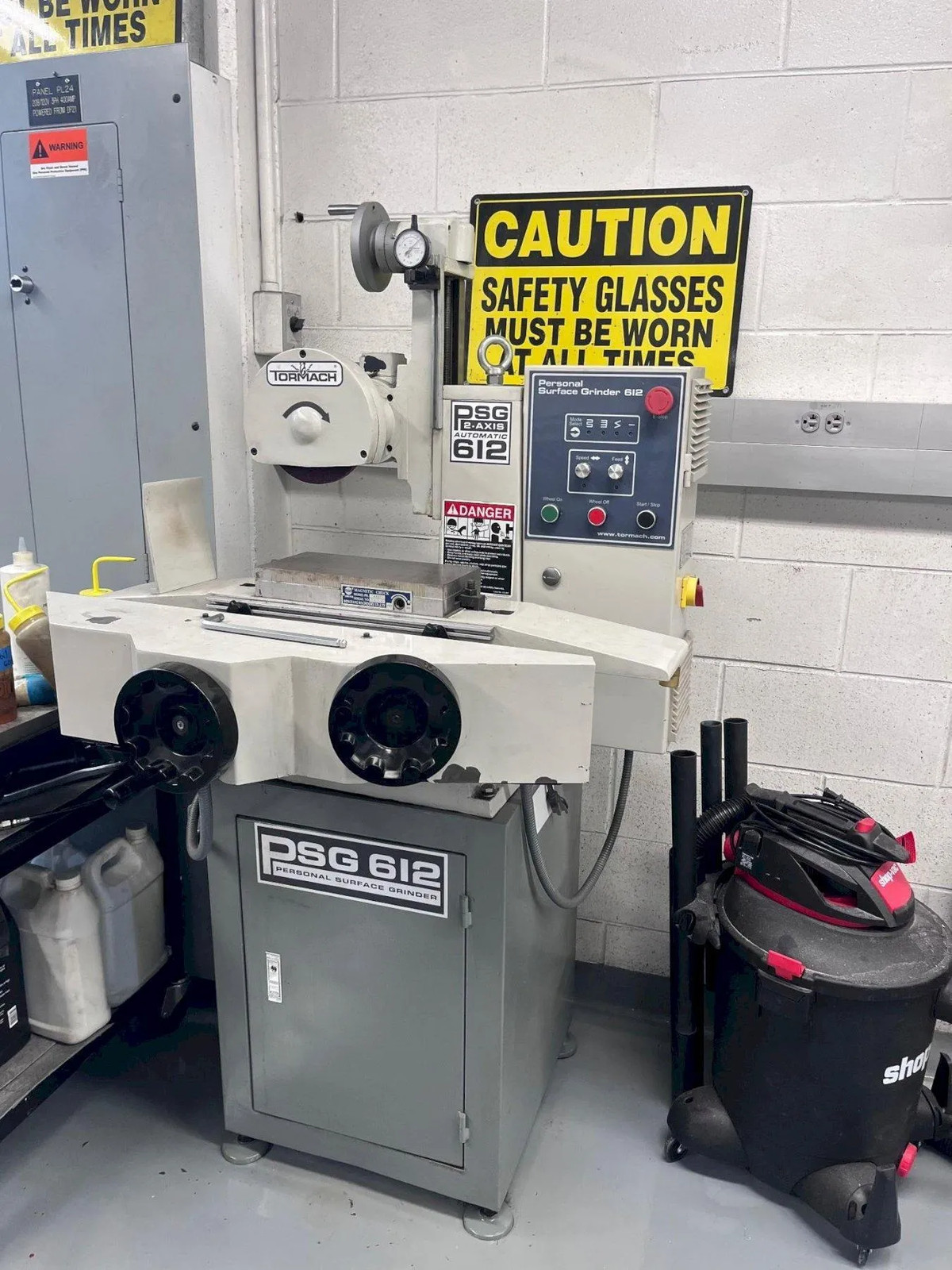 TORMACH Model PSG_612 2-Axis Automatic Surface Grinder, Single Phase