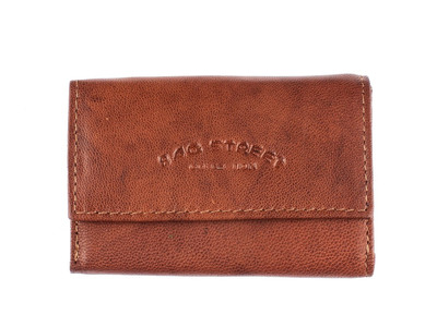 Bag Street Herren Geldbörse Echt Leder Portmonee Klein Geldbeutel Neu Braun
