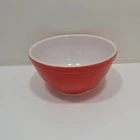 Vintage Pyrex Mixing Nesting Bowl Primary Colors Red