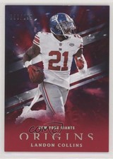 2018 Panini Origins Red 50/299 Landon Collins #84 6fs