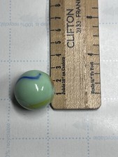 Beautiful, Large Green, Yellow, Red And Blue Marble