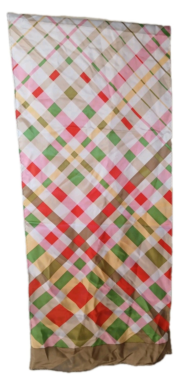 Echo Rectangular Silk Scarf 52 X 11 - image 1
