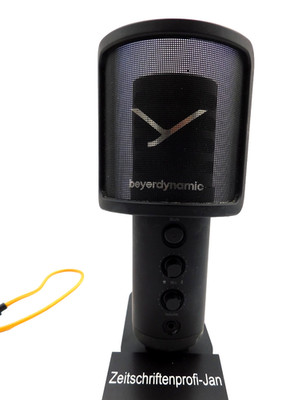 Beyerdynamic Fox USB-Mikrofon incl. Tischständer Podcast Schwarz