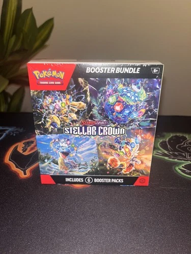 POKEMON TCG - Scarlet & Violet - Stellar Crown Booster Bundle (6 Booster Packs)