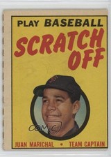 1970 Topps Scratch Off Scratched Juan Marichal HOF 0b3