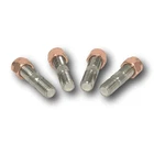 INCONEL TURBO STUD & COPPER LOCK NUT SET OF 4 - M10 X 1.5 & M10 X 1.25 X 45MM