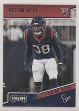 2018 Panini Playoff Rookies Justin Reid #263 1u6