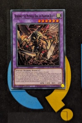 AGOV-DE032 Berformet der mythische König der Phantomwesen Super Rare 1. YuGiOh