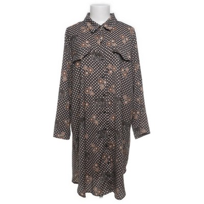 Isolde, Blusenkleid, Größe: XL, Schwarz/Beige/Mehrfarbig, Polyester, Damen #CmC