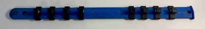 WRIGHT TOOL 3/8'' MOUNTABLE 8 SOCKET ORGANIZER RAIL RACK TOOL SLIDING HOLDER