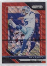 2018 Panini Prizm Red Wave Prizm 110/149 Dan Bailey #148 12vy