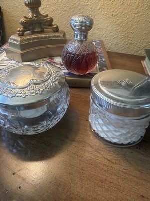 Vintage Houbigant Demi-Jour Eau de Parfum 100 ML 3.5 Oz & Cream Paris France Set
