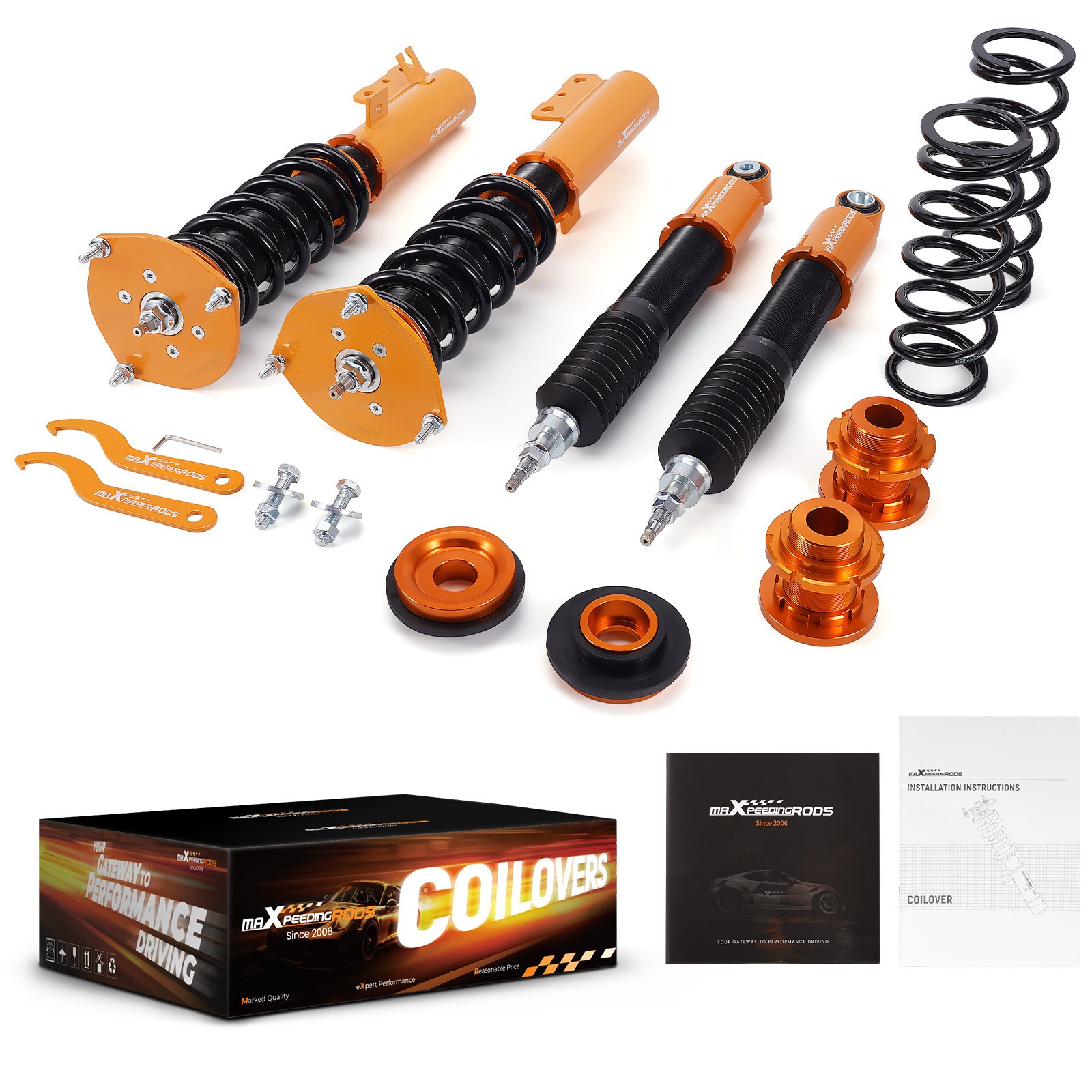 Adjustable Dmaper Coilovers For Volvo 850 S70 C70 850 1992-1997 Suspension Kit - Image 5