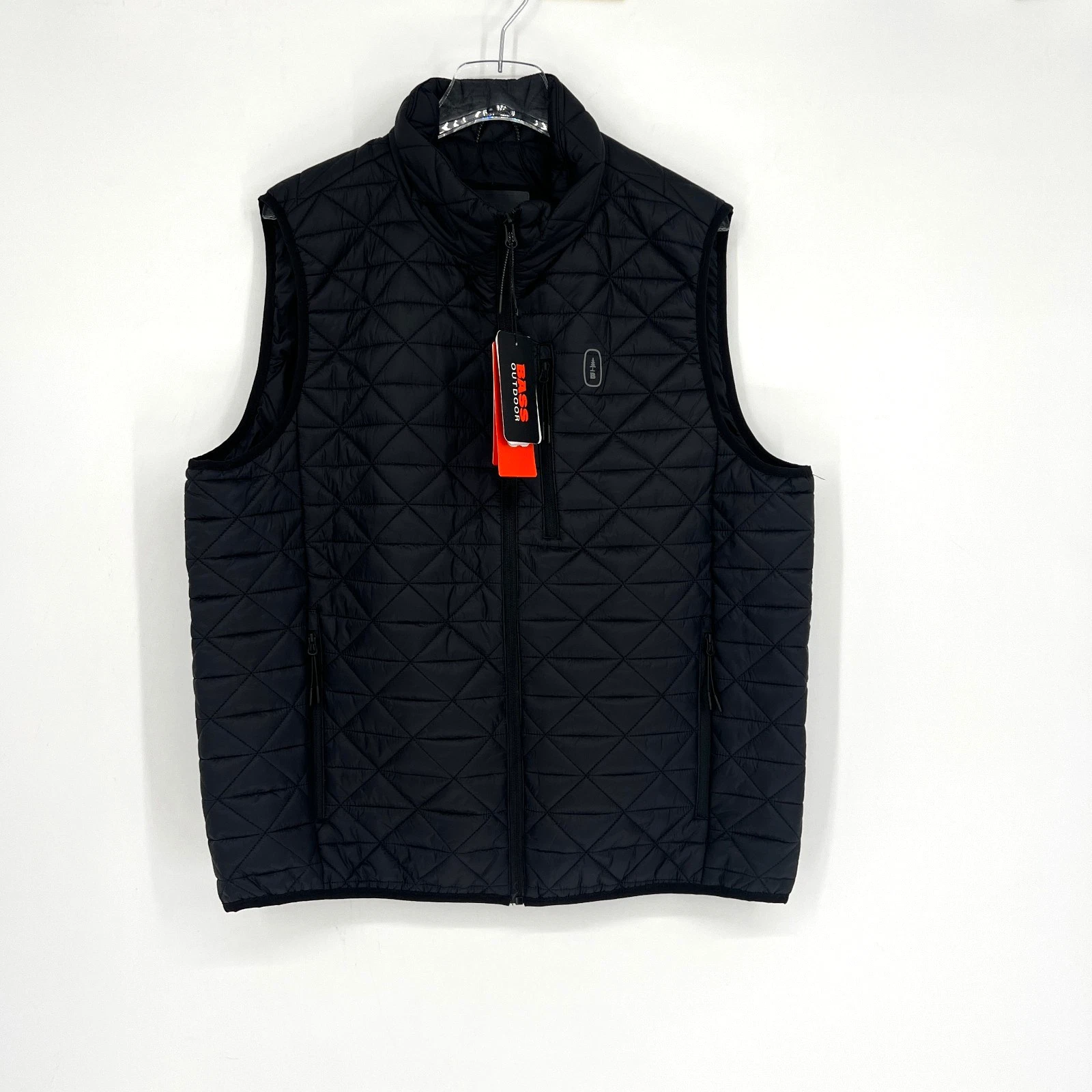 Bass Outdoor Puffer Vest Mens XL Black Outdoor Camping Hiking Lightweight
Opens in a new window or t