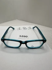 Modern Optical REMOTE BLACK/BLUE 48-18-135 Plastic Full Rim Eyeglasses Frame