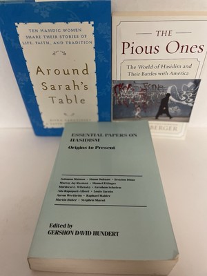 Hasidic Jewish Community 3 Books: The Pious Ones/Essential Papers/Sarah s Table