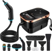 2500W Handheld Steam Cleaner for Home,Portable Steamer Cleaning Rose Gold 