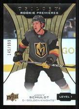 2019-20 Upper Deck Trilogy #70 Jimmy Schuldt RC /999