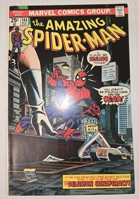 Amazing Spider-Man #144 NM 1st App Of Gwen Stacy's Clone 1974 W MVS' High Grade