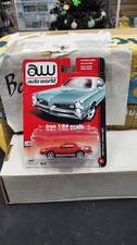 NIB 2013 1984 CHEVY CAMARO Z28 RED AUTO WORLD TOY CAR 1/64 3 SEE PICS