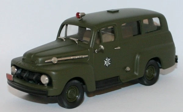 Modelos Brooklin escala 1/43 IPV16 - 1952 Ford F1 Ranger - Policía israelí Foto 4 de 4