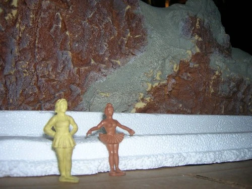 Marx Vintage Super Circus Playset FEMALE PERFOMERS original 1950's