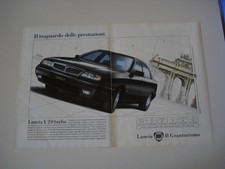 advertising Pubblicità 1995 LANCIA K 2.0 TURBO