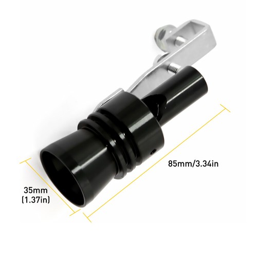 Blow Off Valve Noise Turbo Sound Whistle Simulator Muffler Tip Car Accessories D - Picture 16 of 19
