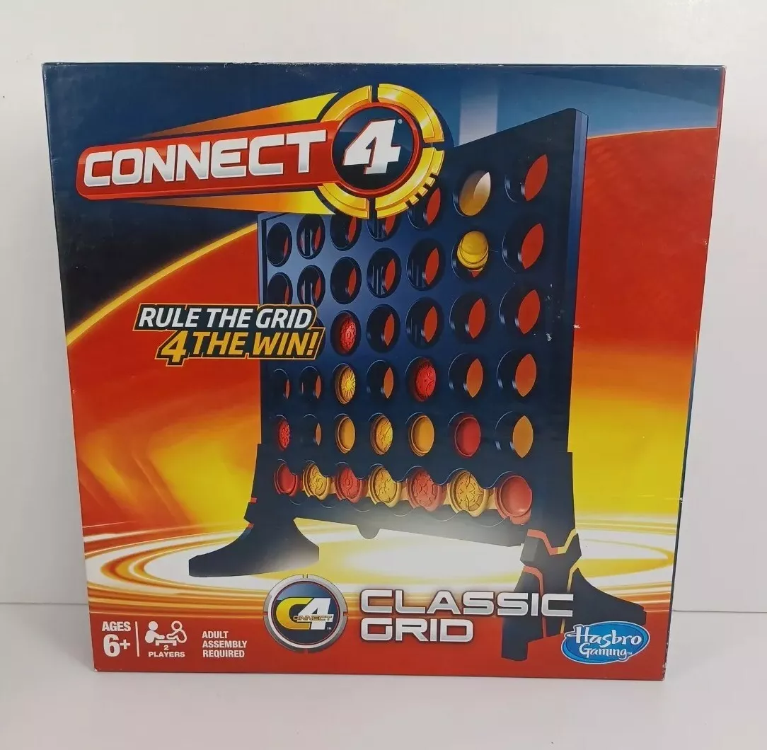 CONNECT 4 The Original Game Hasbro Games Age 6+, 2 Players, Year 2013