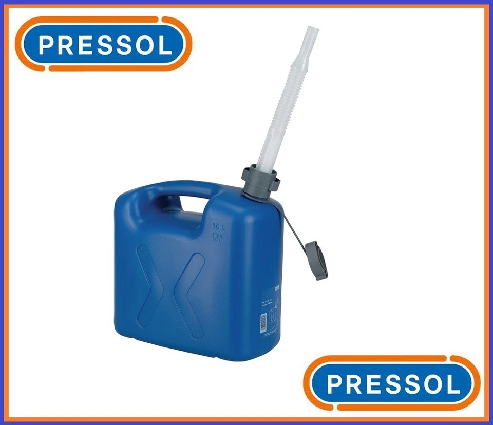 PRESSOL Kraftstoffkanister 10 l blau HDPE L329xB172xH341mm AdBlue® geeignet