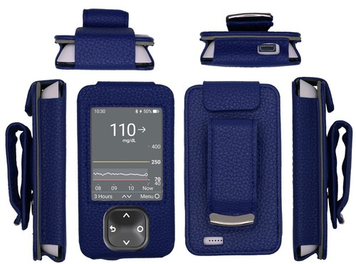 Fitted Leather Case with Screen Protector for Dexcom G7 & G6 - Picture 9 of 28