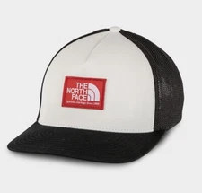 THE NORTH FACE Keep It Patched Trucker Hat TNF Black/Red/White NF0A3FKDA14 NEW