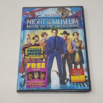 Night at the Museum: Battle of the Smithsonian (DVD, 2009) New Factory Sealed