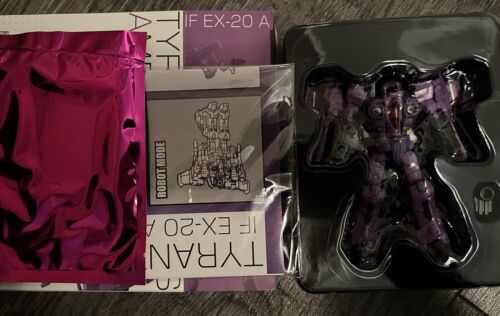 Transform Iron Factory Tyrant's Wing AMETHYST IF EX-20A + GIFT Electricwing NEW - Picture 2 of 3