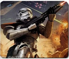 STAR WARS STORMTROOPER BATTLE Anti slip COMPUTER MOUSE PAD 9 X 7inch Mandalorian