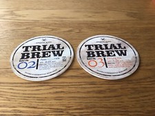 2 X Greene King Brewery Trial Brew Beer Pump Clips