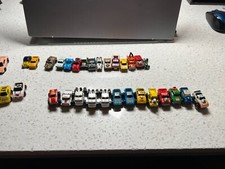Lot of Vintage GALOOB Micro Machines Road Champs Remco READ, Well used