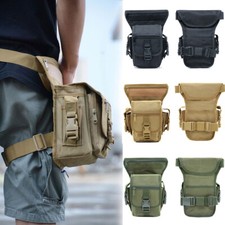 Tactical Military Thigh Hip Fanny Pack Pouch Drop Waist Belt Leg Bag for Outdoor
