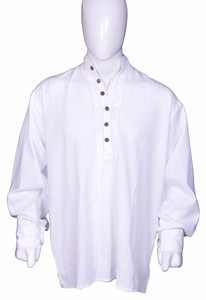 camisa blanca hippie