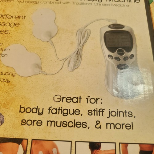 Tens Digital Therapy Machine- batterie. 2 Pads, Digital Massage Therapy - Picture 7 of 8