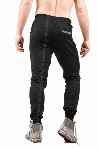 Pantaloni Tuta Uomo Sportivi Fitness Palestra Sport Allenamento Passeggio Casual - Foto 11 di 13