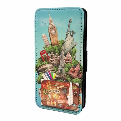 For Apple iPhone 12 Pro Max Flip Case Cover Travel Holiday