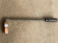 (n°39) OLD TOOL / outil ancien, gros fer à souder tête en cuivre 