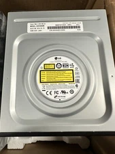 LG Internal SATA 24x DVD CD +/-R & RW DL Disc Burner Re-Writer Drive-white/beige