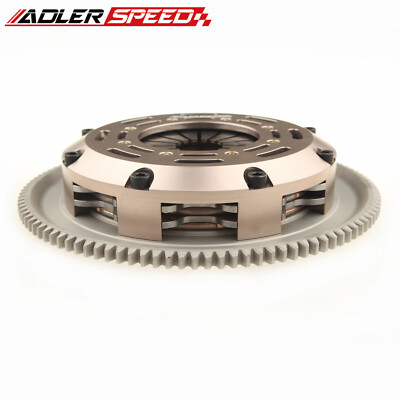 Racing/Street Clutch Twin Disc Kit For 89-91 HONDA CIVIC CRX D15 D16 Standard WT