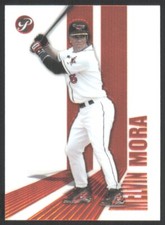 2004 Topps Pristine Melvin Mora Baltimore Orioles #19