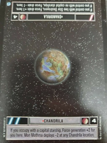 Star Wars CCG Endor SINGLES 2nd TIER Select Choose NrMint-MINT SWCCG - Picture 9 of 46
