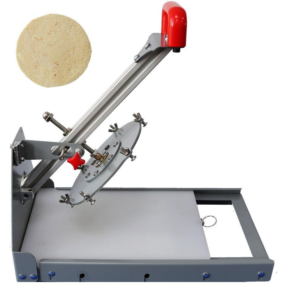 NYG200 Manual Pastry Press Machine 7.87" Dough Pizza Bread Press